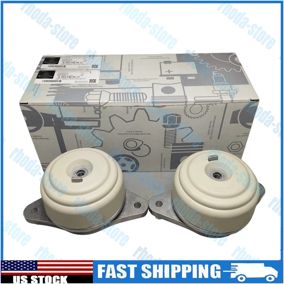 2212401917 Engine Mount Set OEM for Mercedes C300 C350 E350 GLK350 4MATIC Foto 1 de 4
