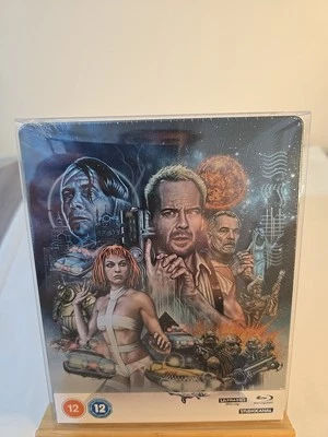 THE  FIFTH  ELEMENT  4K  UHD  BLU-RAY  STEELBOOK, PLUS BRAND  NEW PROTECTOR CASE - Image 1 of 4