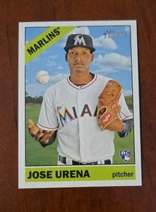 2015 Topps Heritage High Number - Jose Urena #536 (RC) - Foto 1 di 1