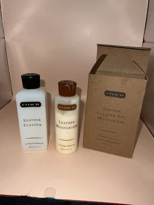 Coach Leather Handbag Cleaner and Moisturizer Set 90% Full Bottles - Image 1 of 4
