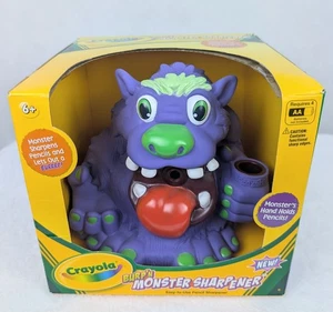 Crayola Burp N’ Monster Bleistift Buntstift Anspitzer Vintage 2006 NEU NOS Originalverpackt - Bild 1 von 7