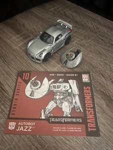 Transformers Autobot Jazz Complete SS-10 Studio Series Deluxe Class - Picture 1 of 1