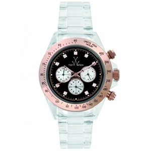 Orologio unisex ToyWatch in policarbonato traslucido - 8009BKPGP - Foto 1 di 1