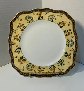 Wedgwood India piatto per insalata quadrato in osso cinese - Foto 1 di 9