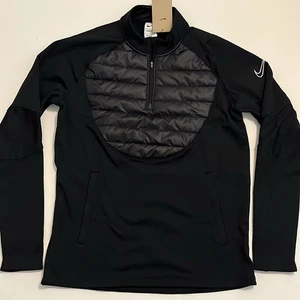 Nike Therma-Fit Academy Warrior Socce Drill Top Shirt M black mens NWT $75 - Picture 1 of 15
