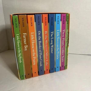 Little House komplettes 9-Bücher-Box-Set: Bücher 1 bis 9 von Laura Ingalls Wilder EUC - Bild 1 von 9