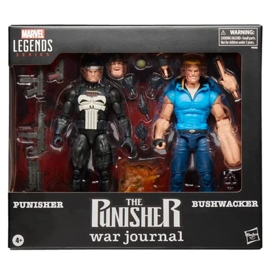 Marvel Legends Punisher & Bushwacker 2 Pack The Punisher War Journal New In Hand - Image 1 of 4