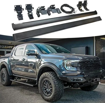 Deployable Electric Running Board power side steps For Ford Ranger 2024-2025 - Image 1 of 4