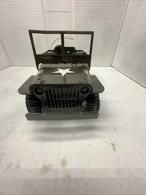 Cox Army Jeep Gas Powered Tether Car - Image 1 of 4