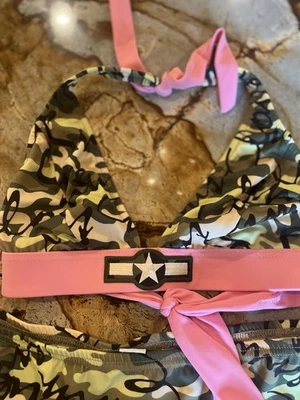 Venus Camo Bathing Suit Top And Coverup Skirt - Image 1 of 4