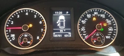 Volkswagen Tiguan 2016 equipo original velocímetro calibre 105 k millas Foto 1 de 4