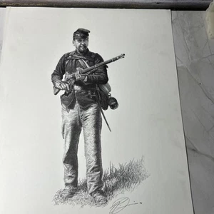 Union Infantryman - Paul Jennis - Stampa Edizione Limitata - Foto 1 di 4