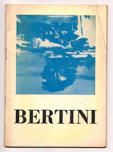 GIANNI BERTINI 1957 GALLERIA BLU MILANO RESTANY RUSSOLI - Imagen 1 de 1