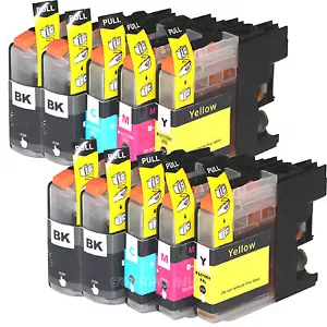 10 Stück LC-103 LC103 XL Tinte passend für Brother MFC-J245 MFC-J285DW MFC-J450DW MFC-J470DW - Bild 1 von 1