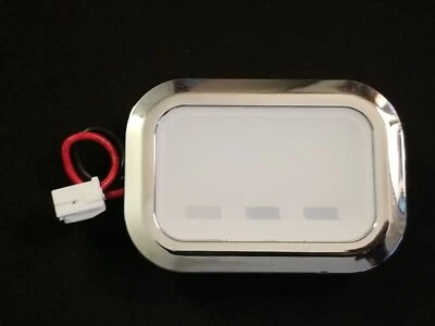 KitchenAid Refrigerador LED W11229041 / W10843339 (Ajuste de plástico cromado) Esmerilado Foto 1 de 4