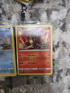 Pokemon SEALED Entei SM219Cosmic Eclipse Prerelease Promo - Picture 1 of 1