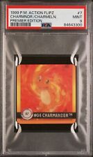 Pokemon Charmander Charmeleon 1999 Action Flipz PSA 9 Mint Premier Edition #7