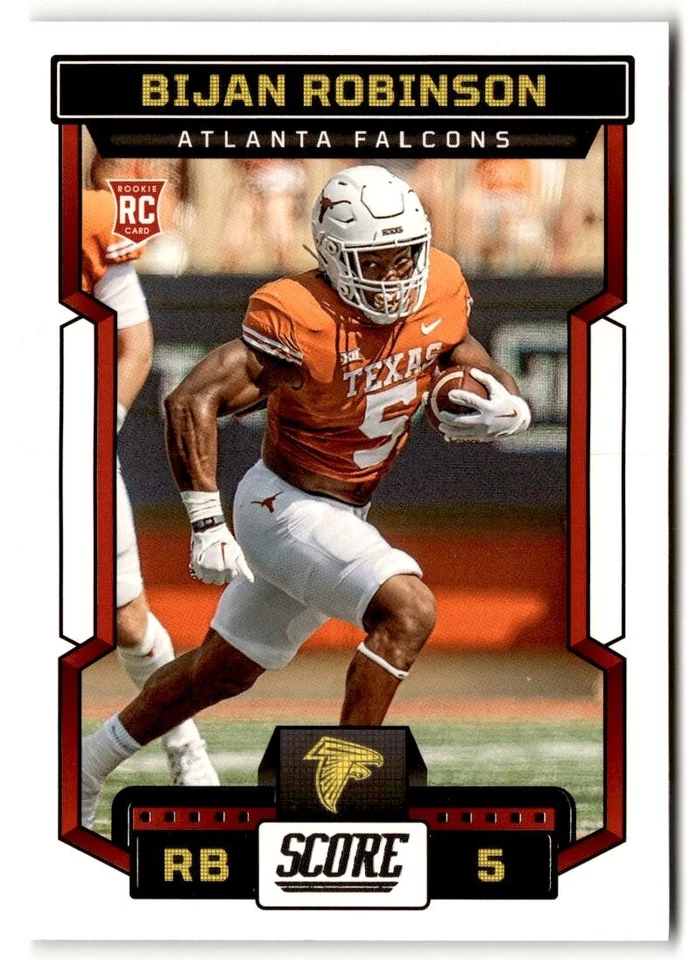 2023 Score Bijan Robinson Rookie #315 Atlanta Falcons - Image 1 of 2
