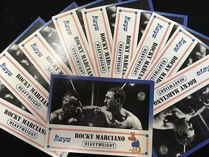 1991 ROCKY MARCIANO  KAYO BOXING Prototype CARD #3    - Picture 1 of 2