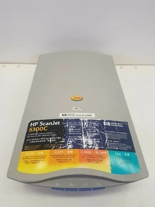 HP SCANNER DOCUMENT FLATBED PARALLEL USB COLOUR COLOR DIGITAL SCANJET 5300C - Picture 1 of 5