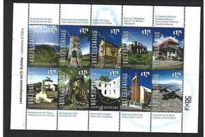 CARIBISCH NEDERLAND St Eustatius 2025  landmarks gebouwen   sheetlet  postfr/mnh - Imagen 1 de 1