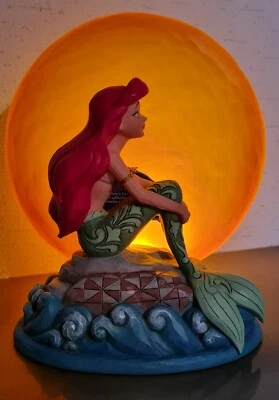 heartwood creek jim shore Mermaid by Moonlight Arielle 6005954 Orginalverpackt N - Bild 1 von 4