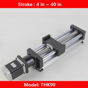 Ball Screw Linear CNC Slide Stroke 100~1000mm Long Stage Actuator Stepper Motor - Bild 1 von 7