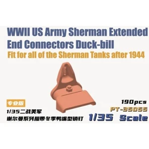 1/35 Heavy Hobby WWII US Army Sherman Ext End Connectors Duck-bill #PT-35055 - Bild 1 von 7