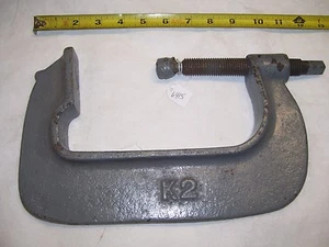 C Clamp, K2 C Clamp, 6" Heavy Duty Cast Iron C Clamp - Picture 1 of 2