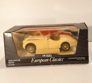 JAGUAR XK120 1948 ERTL European Classics 1/18 Scale Diecast Vintage Made - Macau - Picture 1 of 11