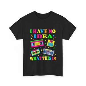80's Shirt, I Have No Idea What This Is 1980s Lovers Men Women T-shirt - Picture 1 of 11