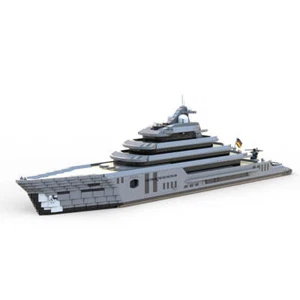 ZITIANYOUBUILD Super Luxury Large Yacht Model 5671 teile Weihnachtsgeschenk - Bild 1 von 7