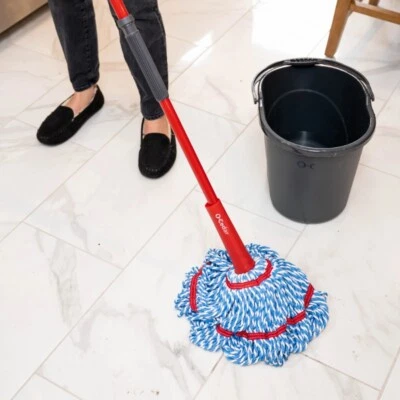 O-Cedar MicroTwist™ Microfiber Twist Mop, Removes 99% of Bacteria
