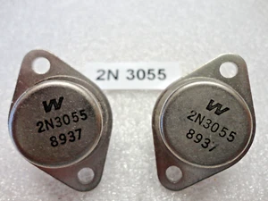 2N 3055 White Electronics Original Lagerbestand, NPN TRANSISTOR 15A 60V angemessener Versand - Bild 1 von 2