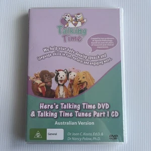 Talking Time - Here's Talking Time DVD + CD - BRAND NEW & SEALED Region 4 - Picture 1 of 3