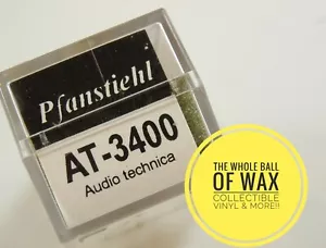 NEU AT-3400 Pfanstiehl Phonograph Plattenspieler Ersatzpatrone Nadel Stylus - Bild 1 von 5