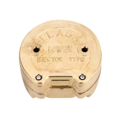 New Premium Dental Denture Upper & Lower Flask Lab Professional Copper Flask - Image 1 of 4