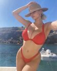8X10 Lindsey Pelas Glossy Photo Bikini Lingerie Model