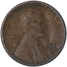1926 S Lincoln Wheat Cent Penny Fine FN See Pics U004