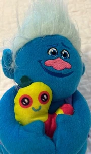 Plush Dreamworks Trolls Biggie Hug Worm Mr Dinkles Talking Stuffed Toy - Picture 1 of 3