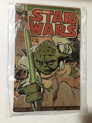 Tarjeta del Día del Padre Star Wars, Yoda, American Greetings DESPLEGABLE SOPORTE DE EXHIBICIÓN-NUEVA Foto 1 de 4