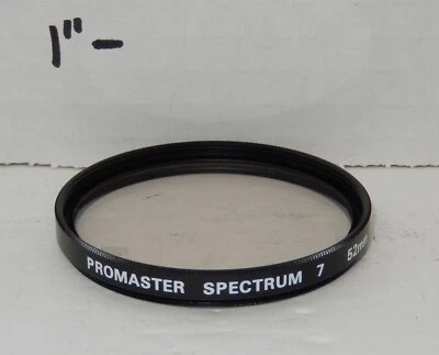Promaster Spectrum 7 1A Skylight 52mm CAMERA Lens FILTER DIGITAL OR FILM - Image 1 of 3