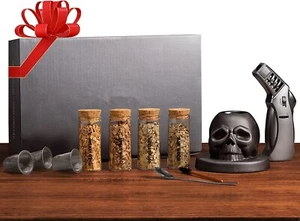 Kit de ahumador de cóctel con antorcha - 4 sabores astillas de madera - antiguo (sin butano) - Imagen 1 de 8