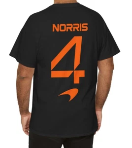 Lando Norris 2025 Shirt Mclaren Papaya Racing Driver Merch Fan Gift Idea Apparel - Picture 1 of 11