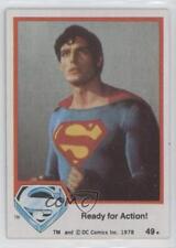1978 Topps The Movie Superman Christopher Reeve Ready for Action! #49 0b0g