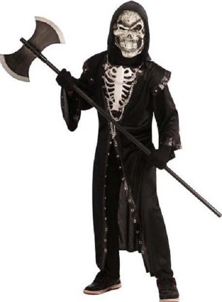 Disfraz para niño Rubie's Horrorland Dark Reaper Skeleton M(8), L(10-12) Foto 1 de 1