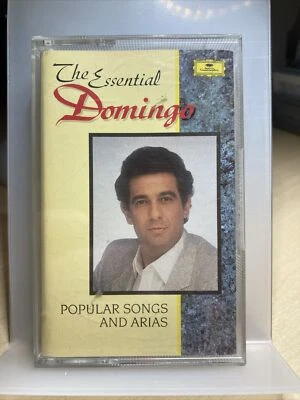 PLACIDO DOMINGO THE ESSENTIAL DOMINGO LABELS classical music cassette - Image 1 of 2