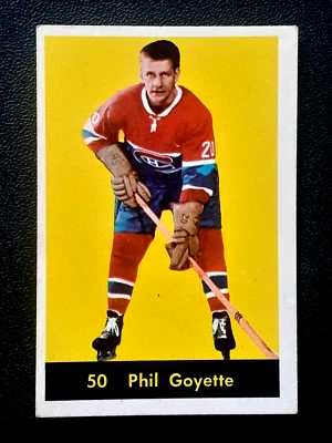 PHIL GOYETTE 1960-61 PARKHURST 60-61 #50 EX/EX+          71086 - Image 1 of 2