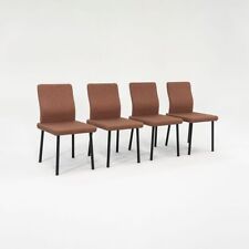 1986 Set of Four Knoll Mandarin Armless Dining / Side Chairs by Ettore Sottsass