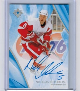 2023-24 Ultimate Collection Nicklas Lidstrom Legends Auto #80 - Picture 1 of 1